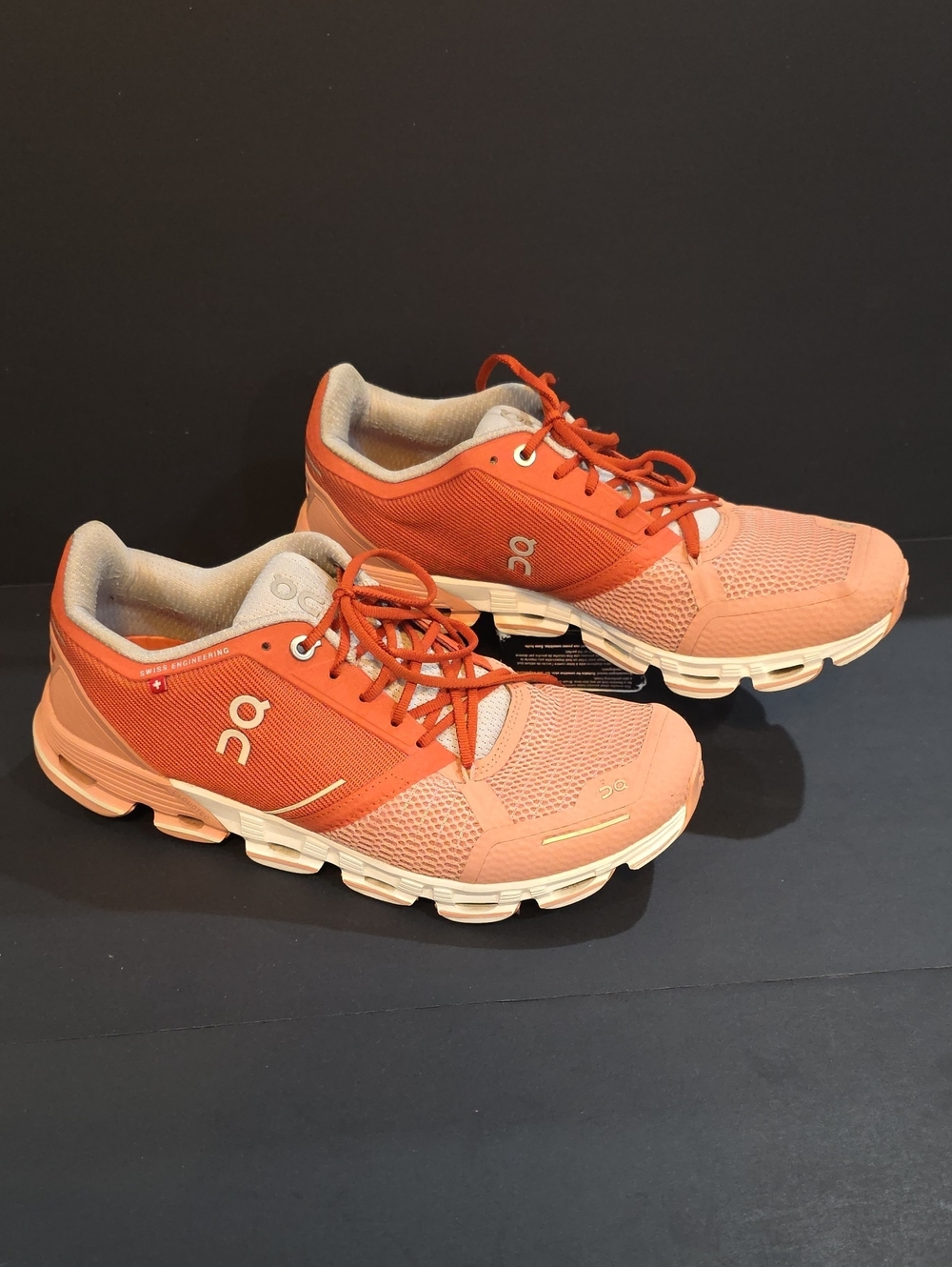 On Running CloudFlyer Women's Coral/Peach Athletic Running Shoes Size 9